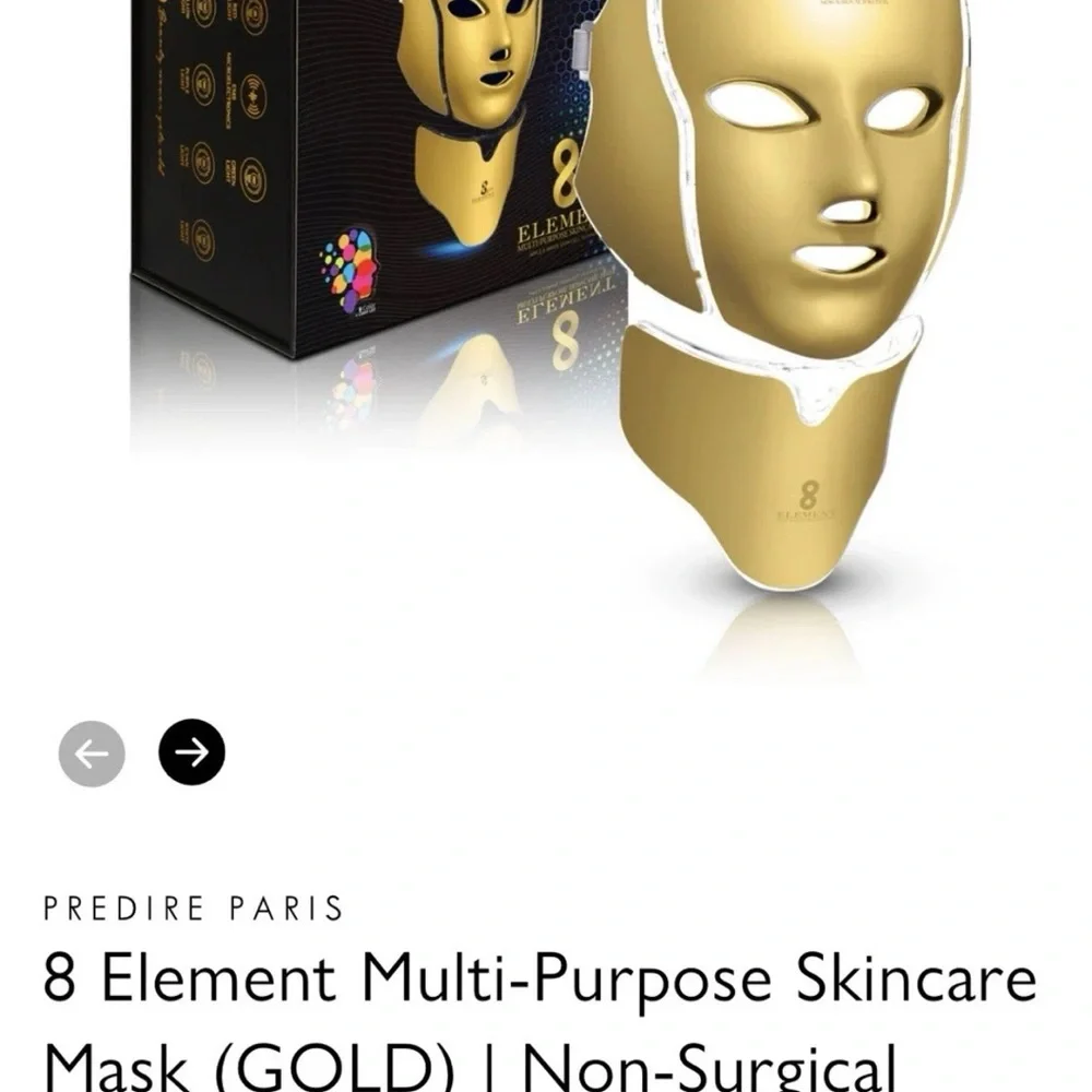 Gold LED Skincare Mask - Picture 7 of 14